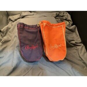 CROWN ROYAL PEACH LIMITED EDITION & Regular 750‎ ML  BAG 9"